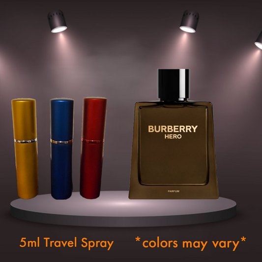 Burberry Hero Parfum 5ml Travel Spray.